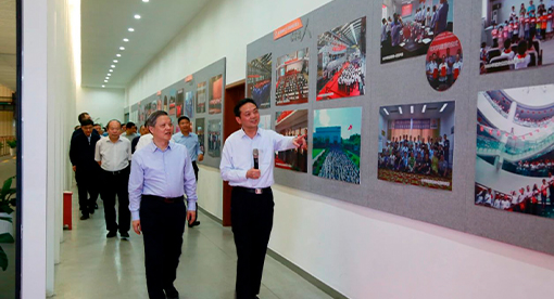 市人大常委會主任孔令俊一行蒞臨邁安德視察指導(dǎo)